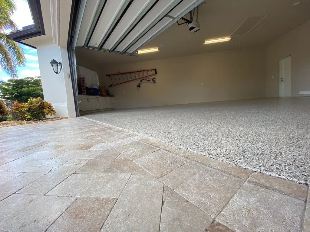 The Coating Crew garage floor project 9