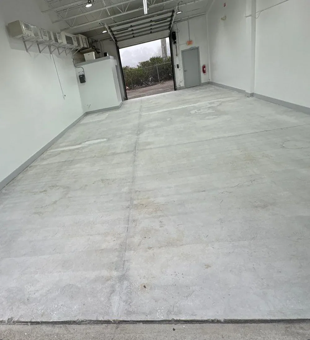 Slab prep and moisture testing